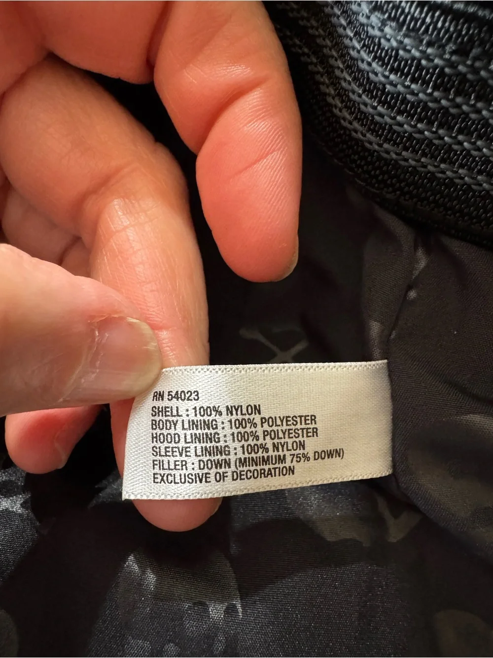GAP Navy Down Puffer Jacket with Snap-Front